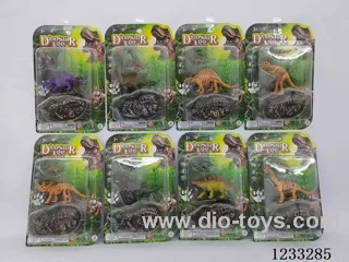 6 Assorted Simulated Antique Dinosaur Skeletons Rockery Set