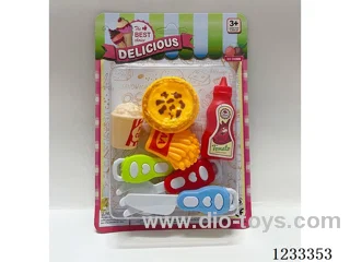French fries and egg tart set