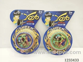 yo-yo with light 3 colors mixed