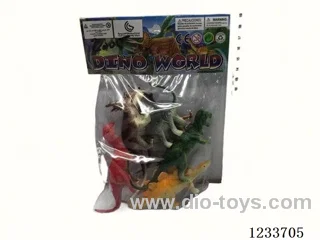 6PCS 4-inch Dinosaurs
