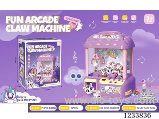 claw machine （ 20capsule toys+24coin）