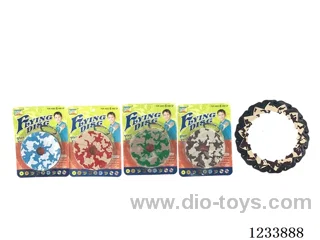 Sports Retractable Camouflage Frisbee with a Retractable Diameter of 14CM