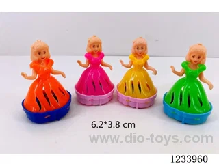 Pull Back Little Barbie Girl