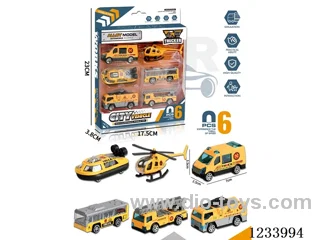 Alloy fire truck