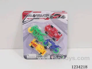 free wheel toys (3 types 4 colors）
