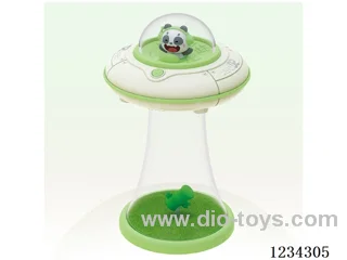 Cute Pet Space Saucer Night Light/Table Lamp - USB Charging/Four Light Settings
