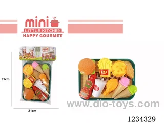 Large Dinner Plate Hamburger Set