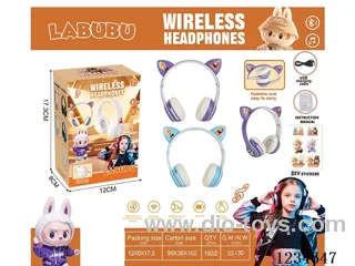 MP3 Bluetooth Cartoon Headset - Labu Series