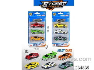 1:64 free wheel alloy car 2 mixed