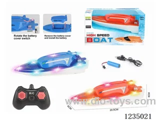 2.4G RC Battle Ship with Lights (included battery)