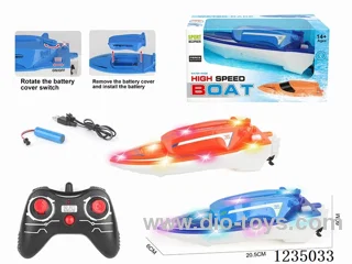 2.4G RC Battle Ship with Lights (included battery)