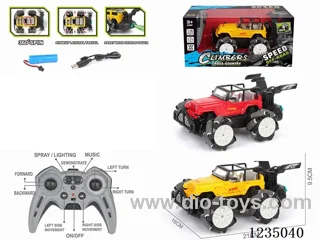10ch rc stunt car W L/M/spray included battery