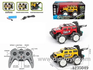 10ch rc stunt car W L/M/spray included battery