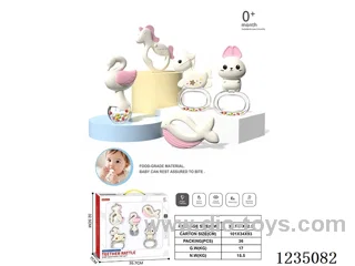 Baby Hand Rattle 5PCS (Boilable)