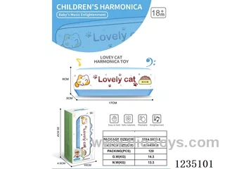 Cat Harmonica Instrument