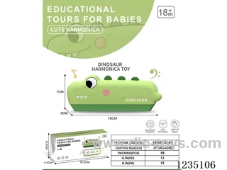 Dinosaur Harmonica Instrument (Silicone)