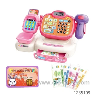Kids Supermarket Pretend Play Shopping Cash Register