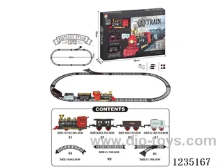 Classic Electric Track Train not included battery