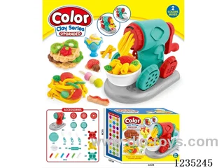 Noodle Machine Colorful Clay DIY Set (single type, 2 colors mixed)