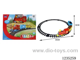 Electric Track Train (Coal + Firewood) (Light and Sound)