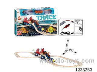 Retro Train Track included battery