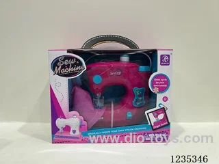 B/O Sewing Machine with light not included battery