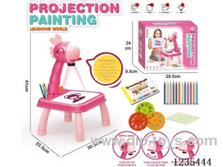 Smart Projection Drawing Machine (Music) Flamingo not included battery