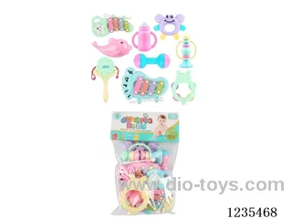 Baby rattle with piano