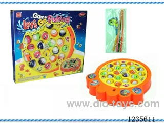 B/O fishing toys with music not included battery