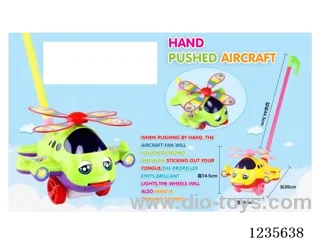 Hand-Pushed Airplane
