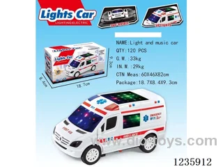 B/O Ambulance not included battery