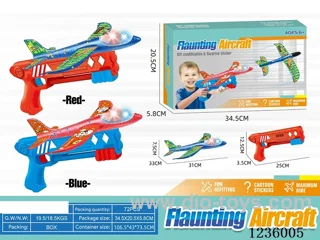 Large Catapult Plane (with Lights) included battery