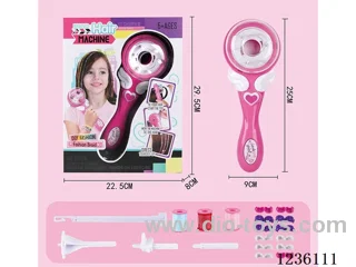 DIY hair braiding machine