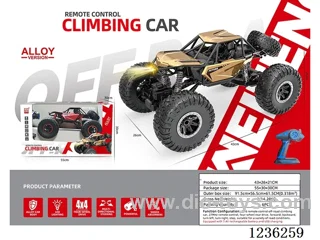 Alloy 1:10 rc high-speed climbing car included battery