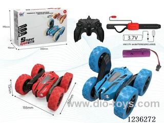 RC stunt car included battery (dual-rc)