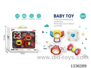 4PCS rattles