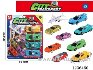 Pull back car set