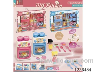 Oven Set (Pink. Light Blue 2 Colours)