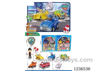 Pull back car set