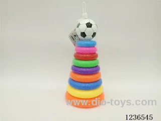 9 layer rainbow set of rings