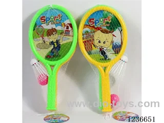 Cartoon Character Racket +Feather