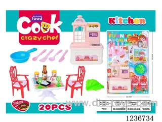 cutlery set (with a house-type dishwashing table ) 20PCS