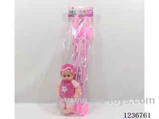 doll+ plastic stroller