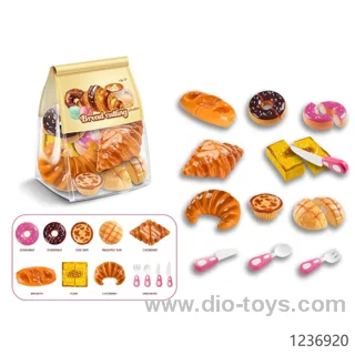 Simulated Toy Food Bread Kitchen Cutting Toys