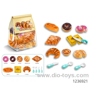 Simulated Toy Food Bread Kitchen Cutting Toys