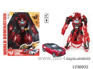 Transformer Car with light music included battery