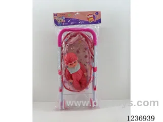 Iron trolley + doll