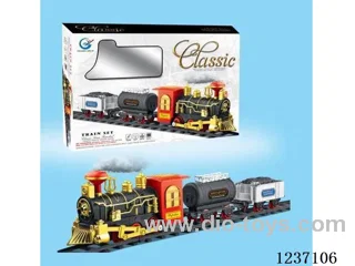 3 Section B/O Railcar with spray included battery