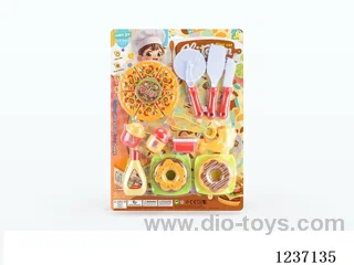 Burger Pizza Doughnuts Food Set
