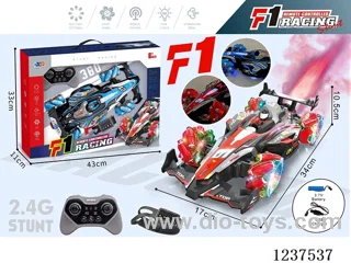 RC Stunt Car W L/M/spray/watch 2 colors mixed included battery 3.7V Li-polymer USB Cable